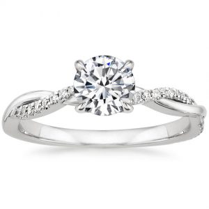 engagement rings petite twisted vine diamond ring SYIUTFV