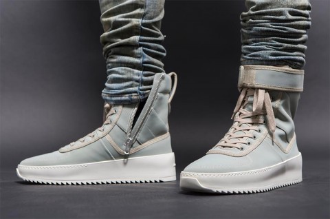 exclusive sneakers the fear of god military sneaker releases in mint green exclusively at rsvp UMBPWHA