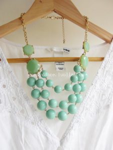 fashion necklaces for women bubble bib necklace,women jewelry ,beaded necklace,fashion necklace,gift  for her BDANBKF