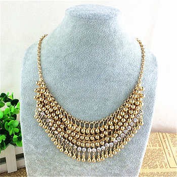 fashion necklaces for women buy bohemia beads bib collar necklace statement choker necklace women  fashion OJQNDAK