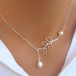 fashion necklaces for women wholesale 2016 new fashion necklaces jewelry retro popular simple leaves  pearl YNZVYKD