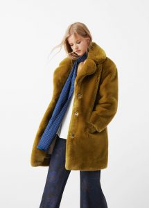 faux fur coats faux fur coat | mango CQNPCFP