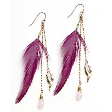 feather earrings doesnu0027t need to be these exact earrings, just like the style with SAXTWQR
