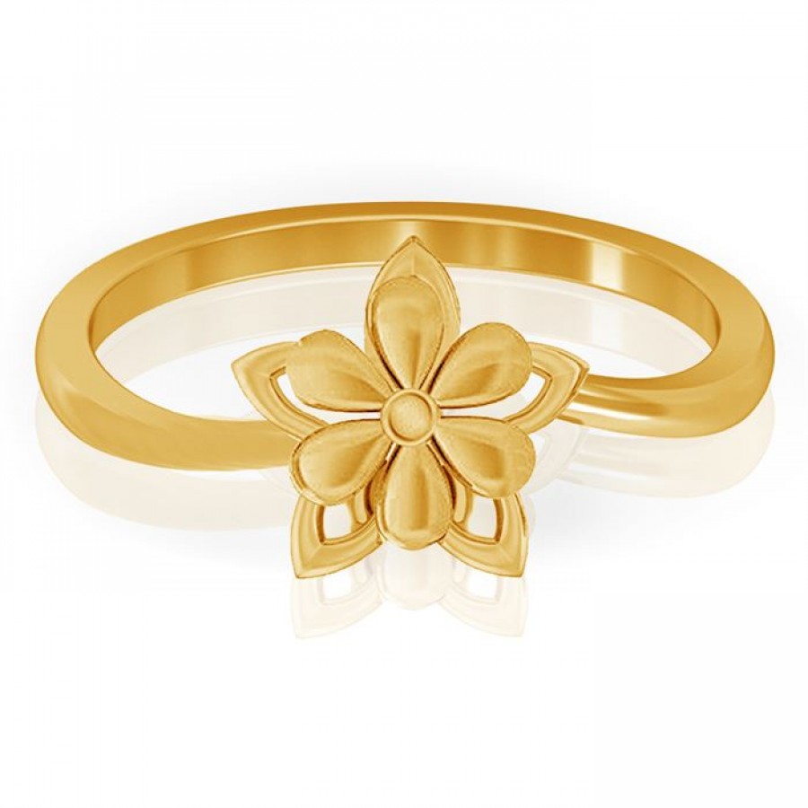 floral gold ring GYPOWKY