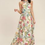 floral print dresses lilja cream floral print maxi dress 1 DQNHTML