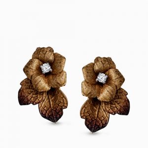 flower earrings de253 earring YNESGMV