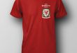 football t shirts ... euro 2016 team wales red football t-shirts ZSOOAIV
