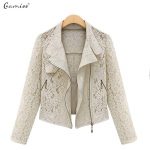 gamiss lace jacket 2017 autumn new brand high quality women outwears  leisure casual TFXBAPA