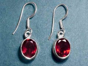 garnet earrings AFQVNFY