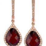 garnet earrings gemma by effy garnet (8-1/3 ct. t.w.) and diamond HYRVQAD