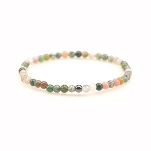 gemstone bracelets 4mm india agate gemstone bracelet UZCFJUB