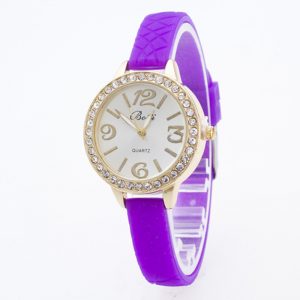 girls watches 2017 new arrival various color girls watch latest style silicone strap slim HLWZYRF