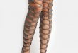 gladiator shoes grey lace up thigh high gladiator sandals | makemechic.com OYYPMBK
