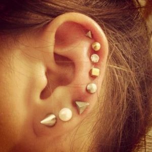 go stylish and bold with piercing earrings to express unique identity LBNBPYM