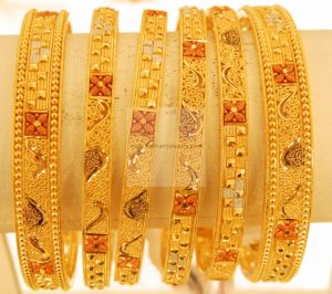 gold bangles 22kt ... SVHSTJK