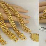 gold bracelet designs for men QLEXYOC