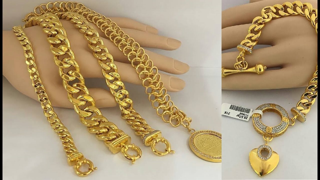 gold bracelet designs for men QLEXYOC
