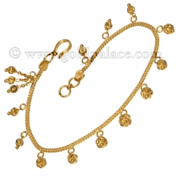 gold bracelets for women gold bracelet 22k 7-0 inches BEGOHSD