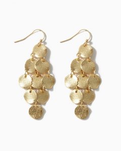 gold chandelier earrings esmeralda chandelier earrings | gold jewelry | charming charlie HOOAKIW