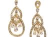 gold chandelier earrings millie gold chandelier earring SDOBLOC