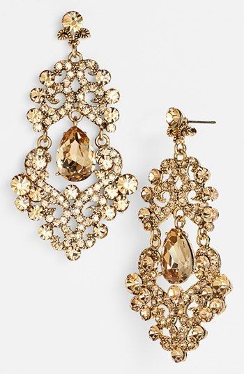 gold chandelier earrings tasha ornate chandelier earrings | nordstrom LCXYFTC