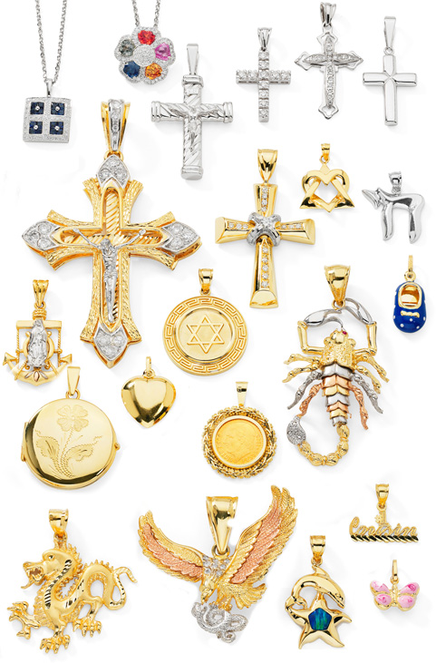 gold charms gold and silver charms selection VOBFXLQ