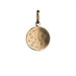 gold charms watch over me moon 18k yellow gold charm CKXUCIU