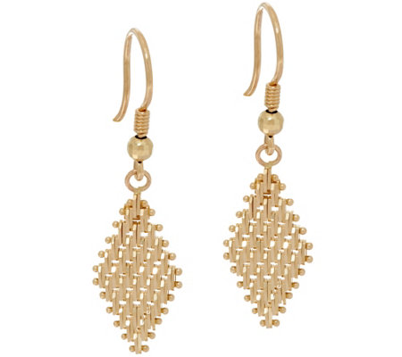 gold dangle earrings imperial gold lameu0027 marquise dangle earrings 14k gold RNKXNLC