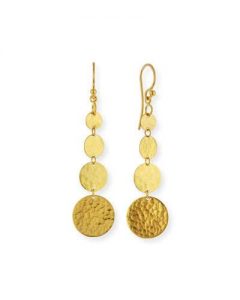 gold dangle earrings quick look. gurhan · lush 24k gold graduated dangle earrings RIDCZEX