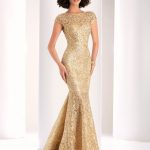 gold dresses clarisse gold lace mermaid evening gown 4852 POAQGMI