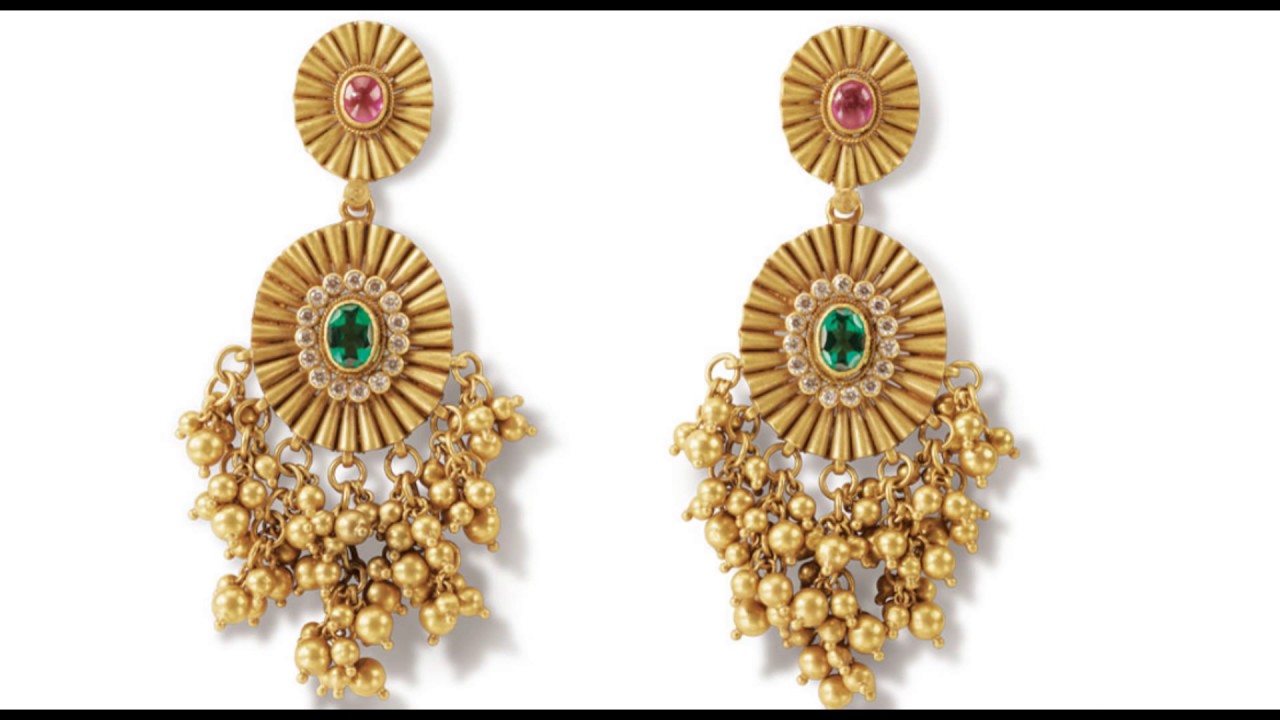 gold earrings for women gold earrings latest designs collection for women PZBRGZK