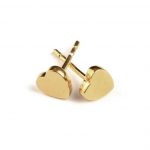 gold heart earrings sparkle heart earrings gold YFHNZXJ
