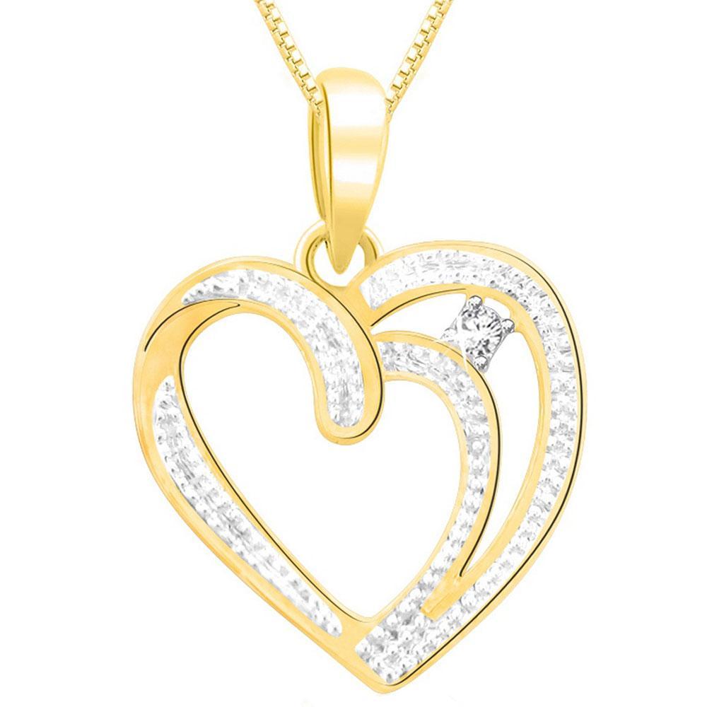 gold pendant sparkles gold u0026 diamond pendant | gold pendants - homeshop18 TPEXOZO