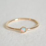 gold ring gold opal ring, gold filled opal ring, opal ring gold, white opal RTCWRNK