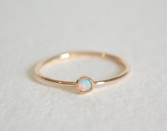 gold ring gold opal ring, gold filled opal ring, opal ring gold, white opal RTCWRNK