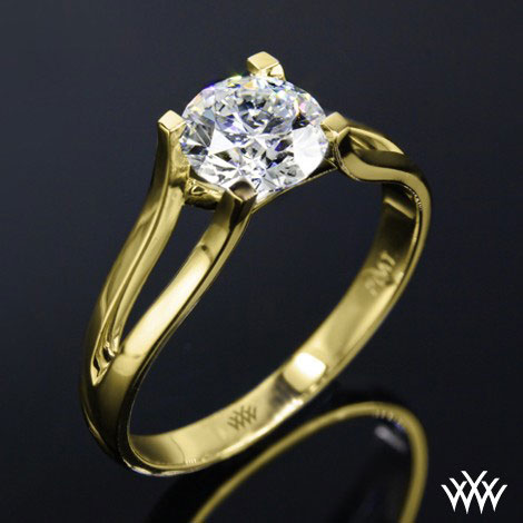 gold ring with diamond glam diamond gold ring DZIHDFY