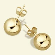 gold stud earrings duragold studsu0027 extra strong clutches keep your earrings securely in place, LSSLFFJ