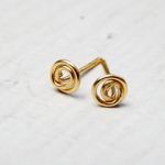 gold stud earrings | etsy RIPSYSG