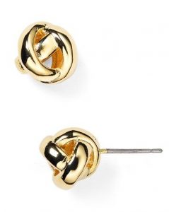 gold stud earrings kate spade new york dainty sparklers knot stud earrings | bloomingdaleu0027s PSQZGHY