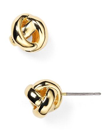 gold stud earrings kate spade new york dainty sparklers knot stud earrings | bloomingdaleu0027s PSQZGHY