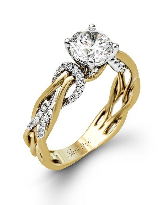 gold wedding rings simon g. jewelry XJTEVTX