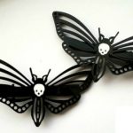 gothic jewelry gothic death moth hair clips gothic jewellery jewelry ZWNHLTQ
