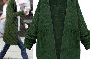 green cardigan fashion green sweater coats casual knitted long cardigan - lilyby RRISGZJ