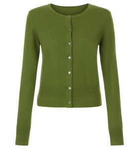 green cardigan image 1 of kensington cardigan SYIIAOR