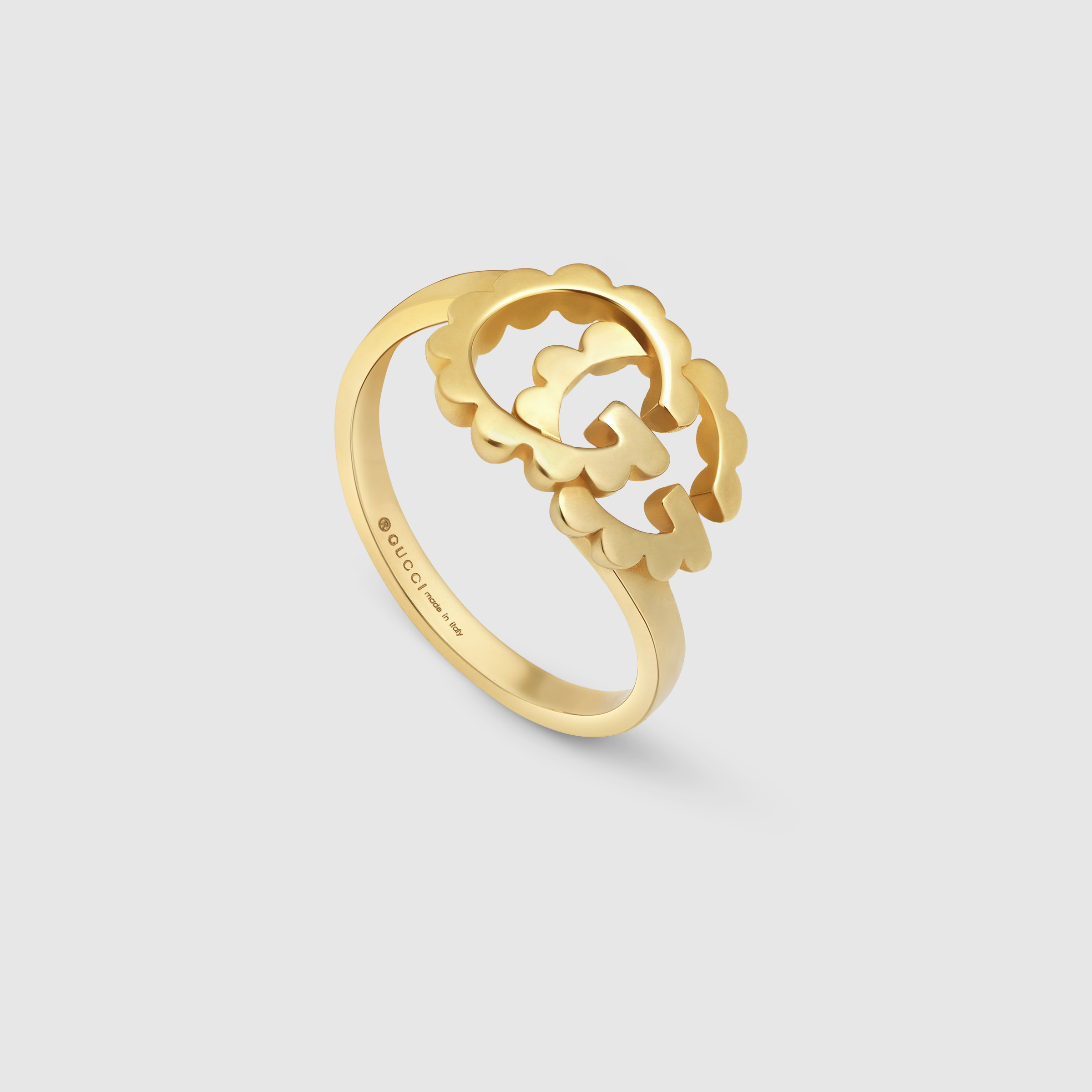 gucci double g yellow gold ring detail 2 JTHDQOI
