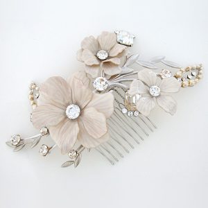 hair brooch ... stones or sometimes shades of yellow. these are perfect with the ACWLPWG