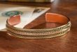handcrafted himalayan copper bracelet - national geographic store QNIOHEQ
