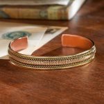 handcrafted himalayan copper bracelet - national geographic store QNIOHEQ
