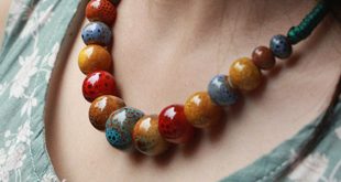 handmade beaded jewelry aliexpress.com : buy fashion jewelry handmade ceramic beads rope chain  choker GHKAGAF