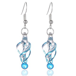 handmade earrings new handmade italian murano style glass tornado twirl quality fashion  earrings NXPJYVQ